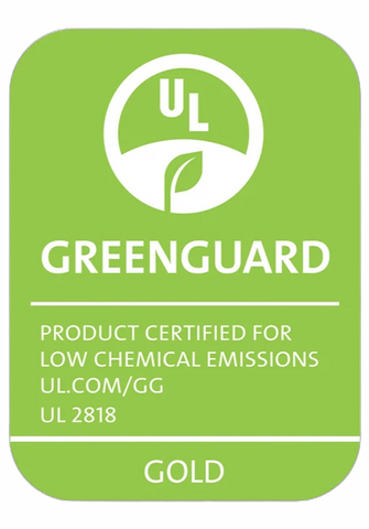 UL GREEGUARD PRODUCT CERTIFIED FOR LOW CHEMICAL EMISSIONS UL.COM/GG UL 2818 GOLD