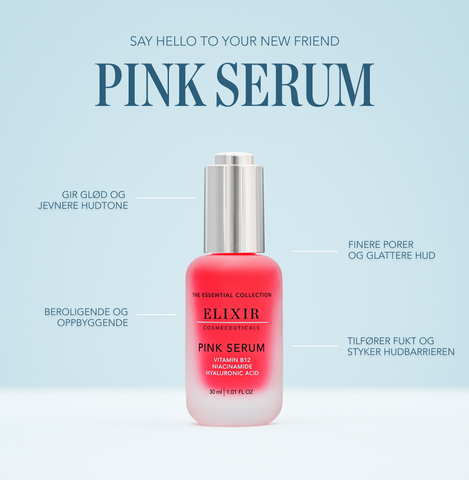 Hvorfor bruke Elixir Pink Serum