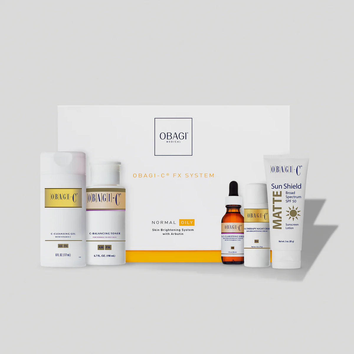 Obagi C Fx Skin Brightening System normal til fet hud