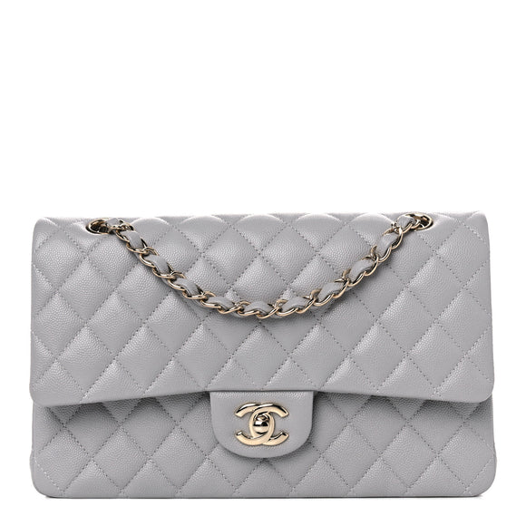 chanel caviar quilted medium double flap