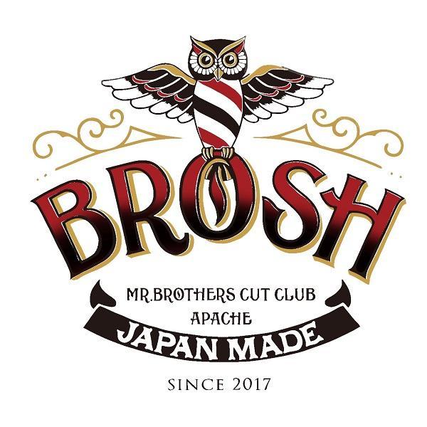 BROSH POMADE JAPAN MADE Mr. Brothers X Apache Barbershop Japan