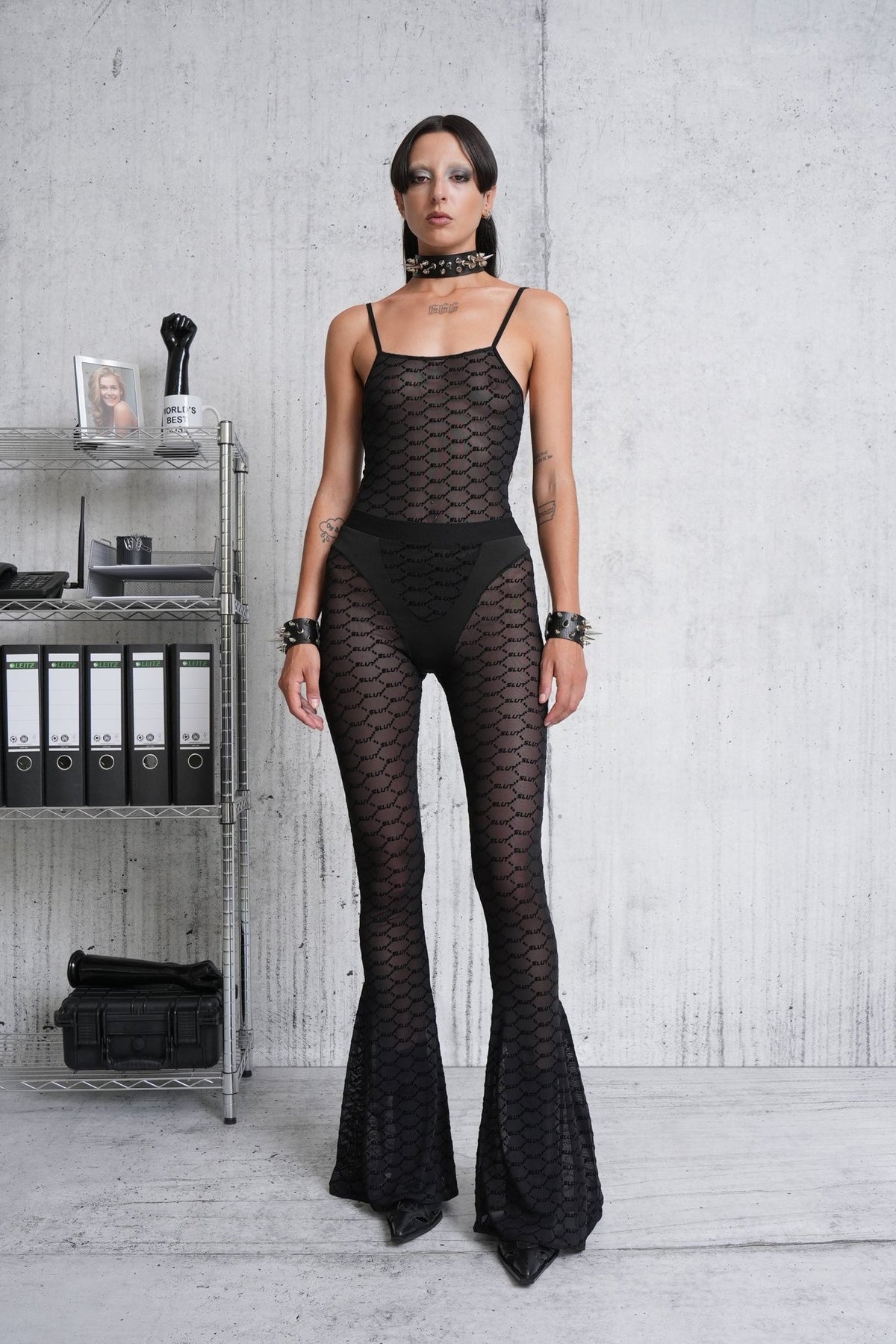 NAMILIA moto mesh pants