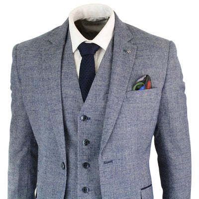 3 piece tweed suit 1 - elegant and simple