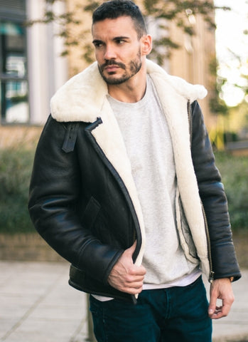 Men’s Sheepskin Coats | Sheepskin Jackets for Men | TruClothing UK