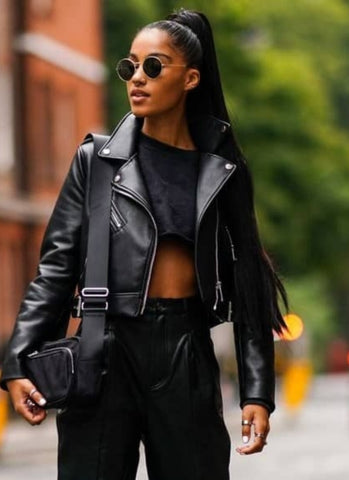 Women's Leather Biker Jackets