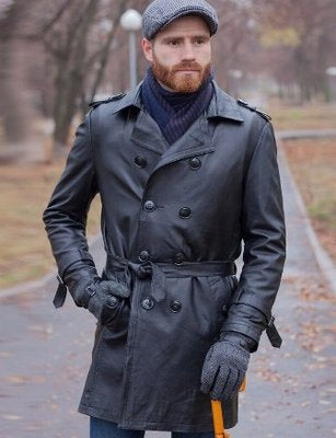 Black trench coat mens 1 - perfect outerwear for autumn