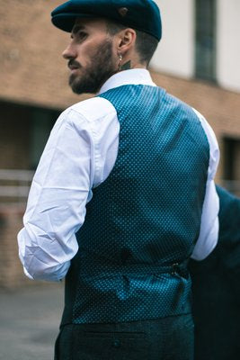 Men’s tweed waistcoat 2 - attractive color combinations