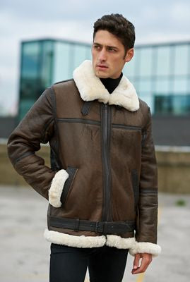 Sheepskin jacket mens 1 - for real fashion men