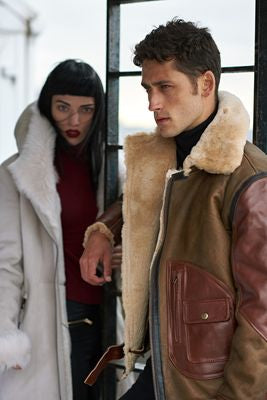 Sheepskin jacket mens 3 - warm and stylish