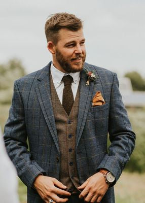 Tweed wedding suit 2 - an appearance to remember