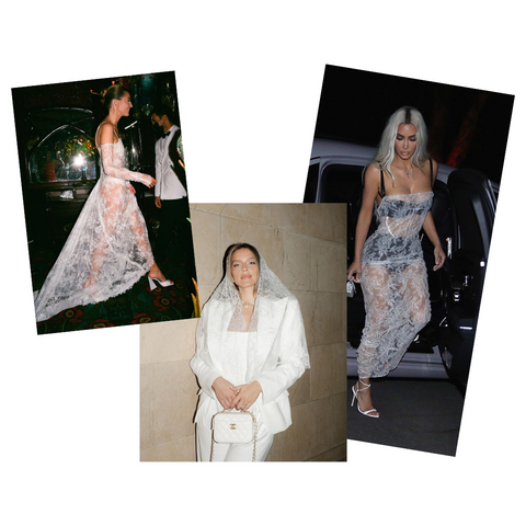 bride style, bride dupes, bride fashion tips, trends 2023, bridal trends, lace dresses, sequin dress, hailey bieber dupes, hailey bieber dress, kendal jenner style, wedding trends, wedding tips and tricks, kardashian style