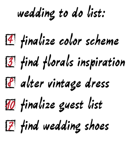 wedding planning tips and tricks for a bride that needs help staying organized during the holiday season