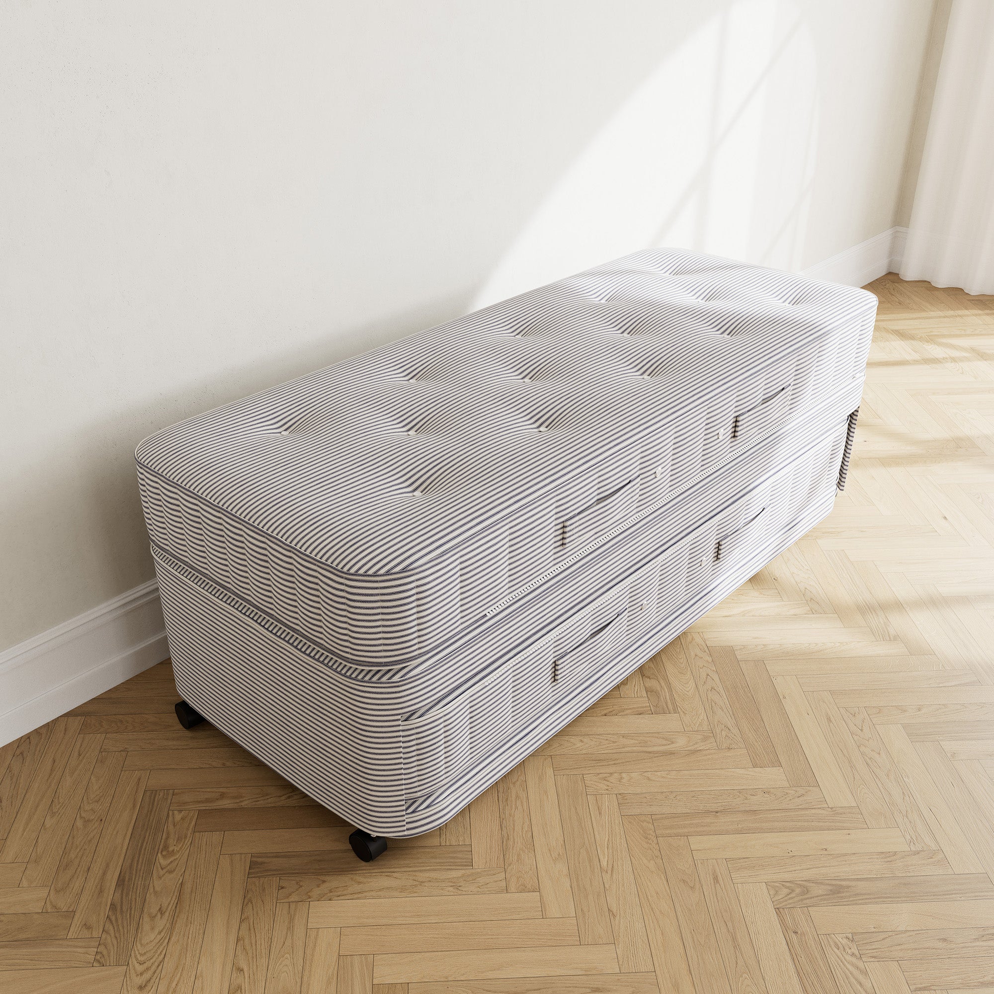 Luxury Pocket Sprung Single/King Size Divan Guest Bed - Image 3