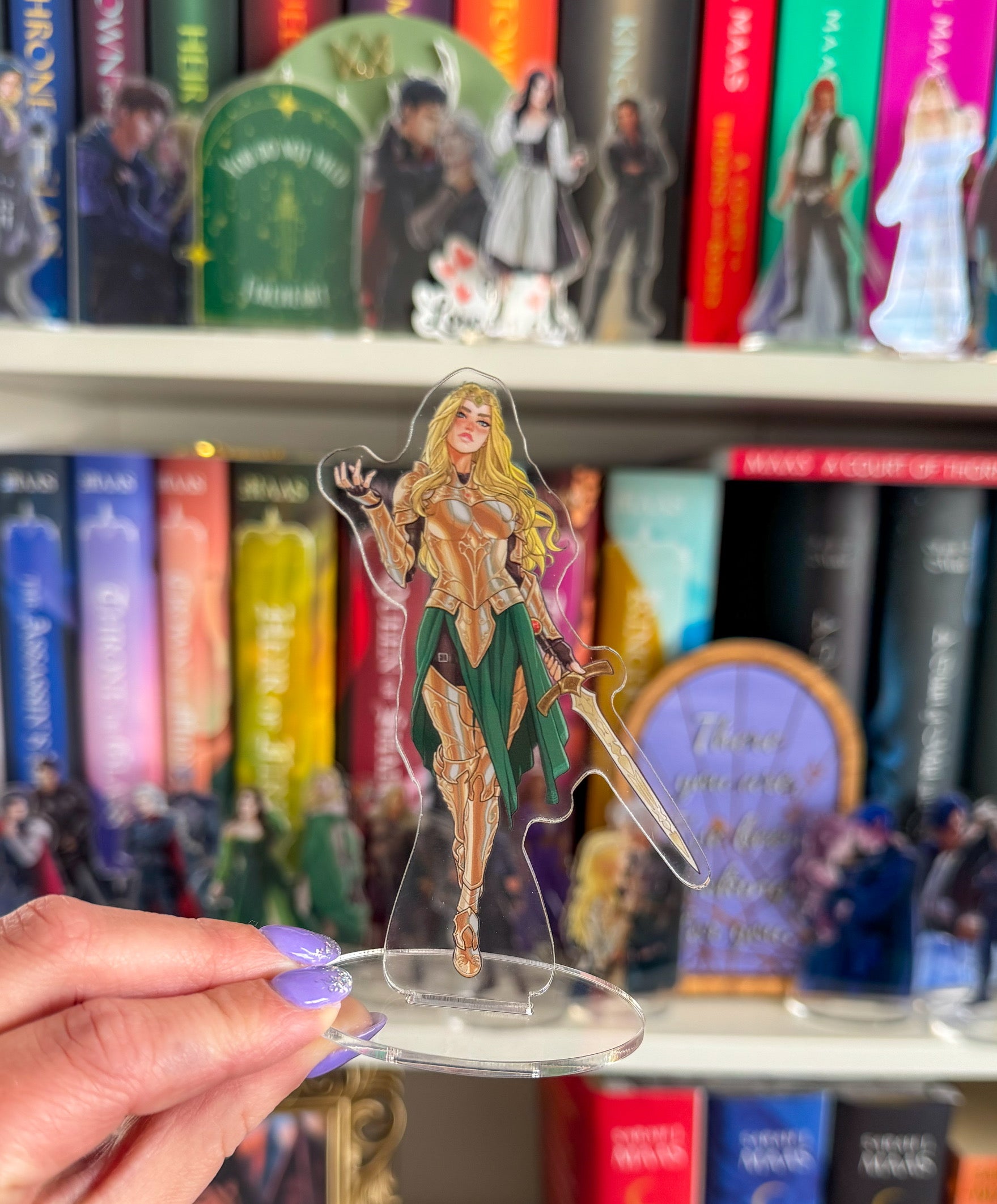 Aelin Warrior Kingdom of Ash Shelfie