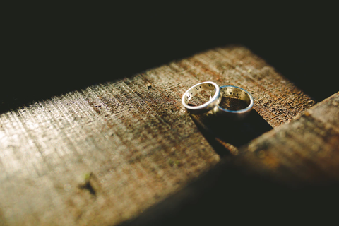 A pair of beautifully engraved rings