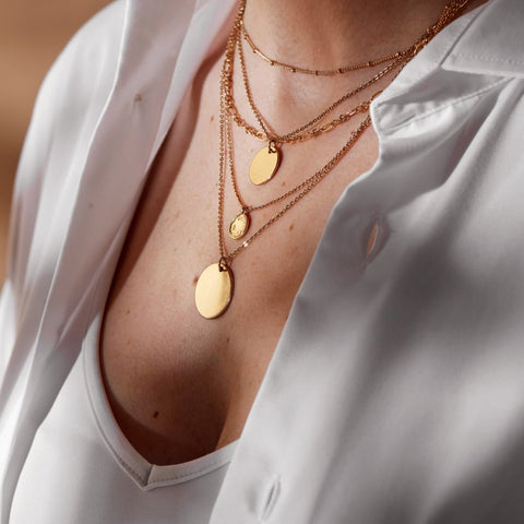 layering necklaces