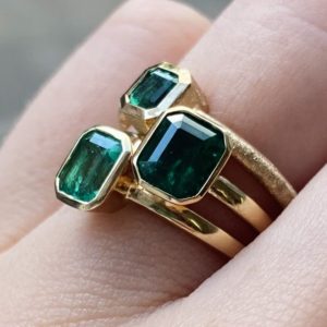 Green Emerald Rings