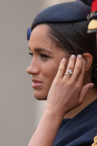 Megan Markle's engagement ring, also known as the Lesotho Promise ring