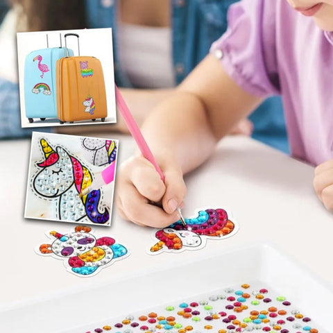 CreateSticker™ - Pack De Création d'Autocollants en Diamants – Bébé Précieux