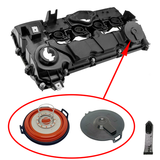 BMW N53 Ventildeckel Membrane & Deckel Reparaturset für Valve Cover PC –  Raluno Customs