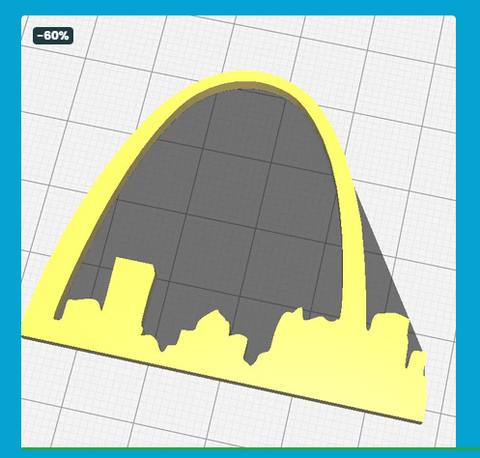 free saint louis gateway arch 3d stl file