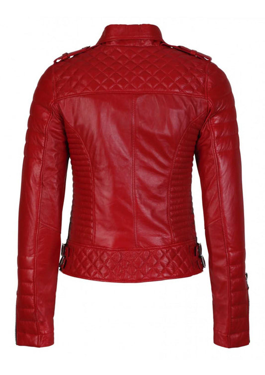 Skinoutfit Women's Biker Leather Jacket