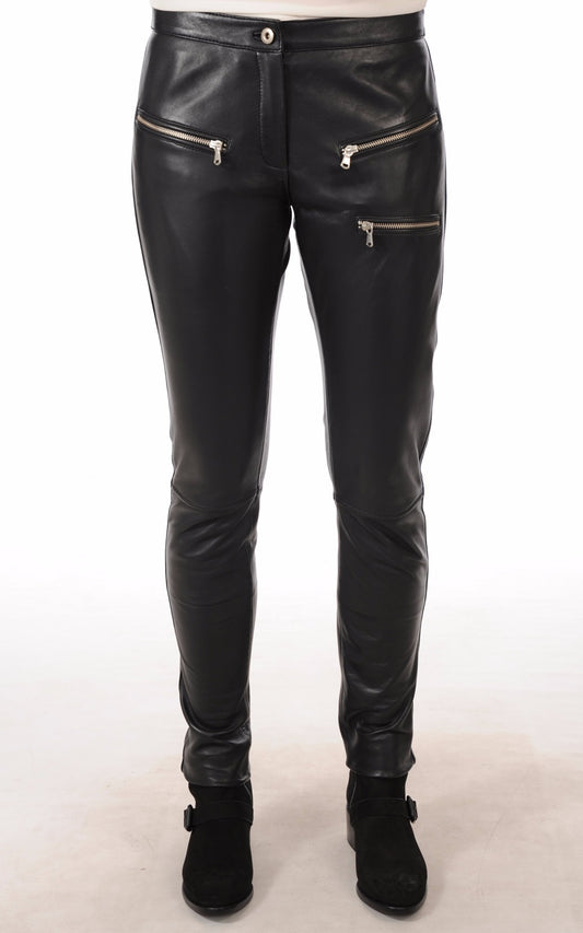 Women Genuine Leather Pant WP 45 – SkinOutfit