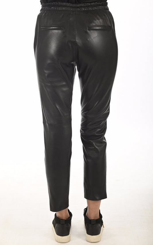 Flared Faux Leather Trousers | Nasty Gal