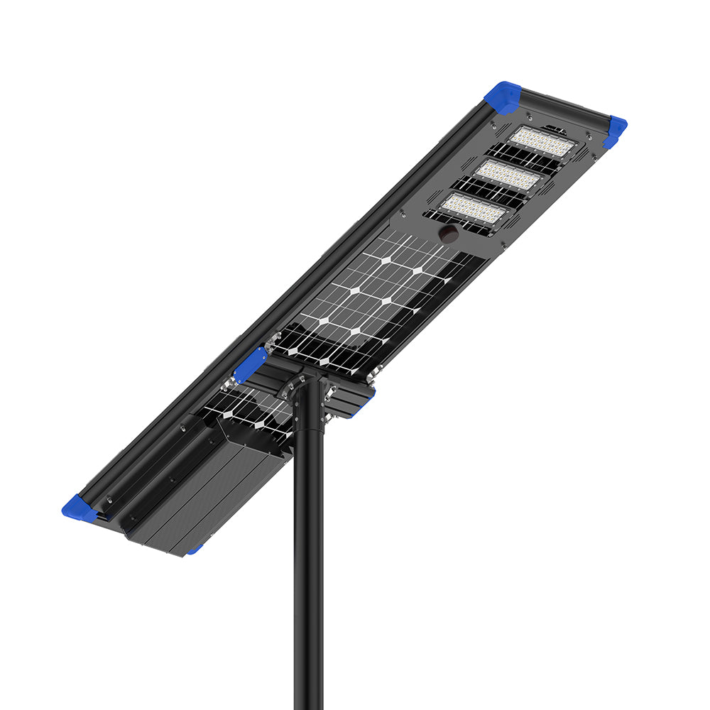 ATHENS | Solar LED Street Light | 100 Watt | 18000 Lumens | 5000K | Smart Street Light | Parking Lot Light | Solar All in One Street Light | 3 Years Warranty