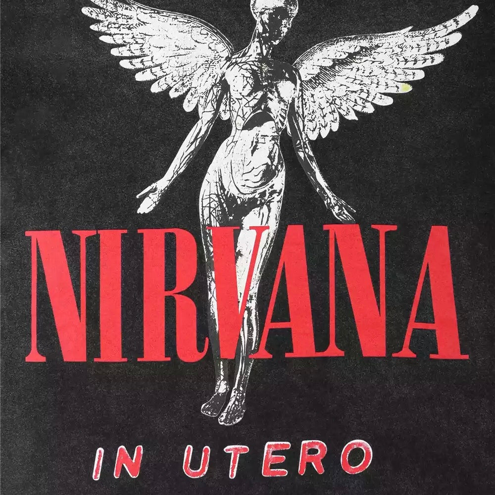 NIRVANA In Utero T-shirt | 90s Grunge Tees | Band Tshirts