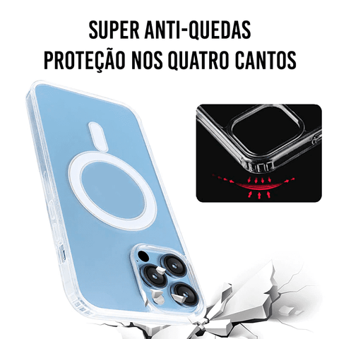 Capa transparente para iPhone com MagSafe