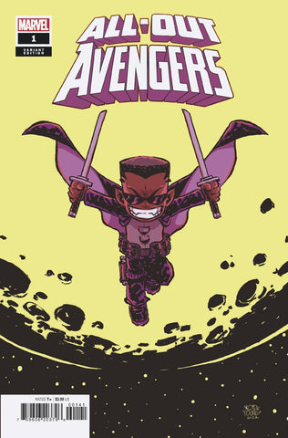 All-Out Avengers #1 Blade Skottie Young variant