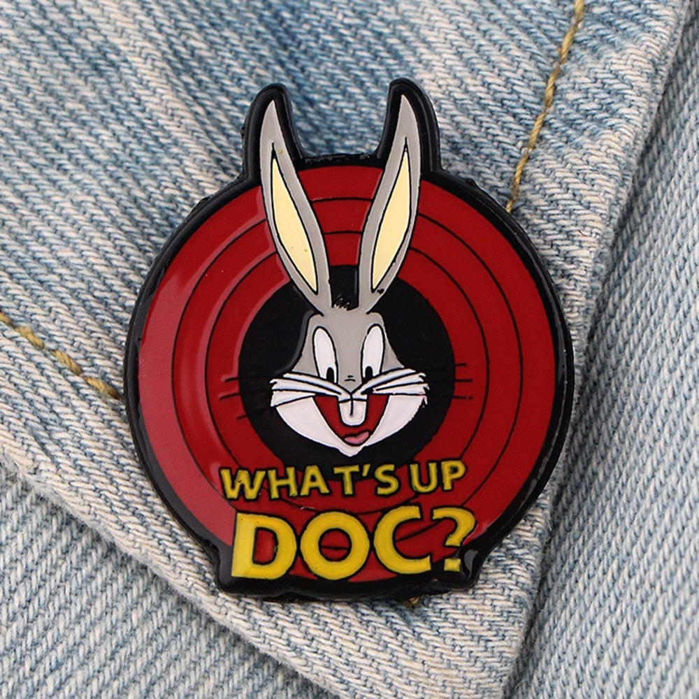 Broche 'Pernalonga' - Looney Tunes - Desenhos Animados Projeto Fan Service