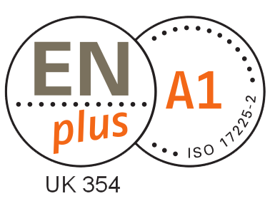 EnPlus A1 certified pellets