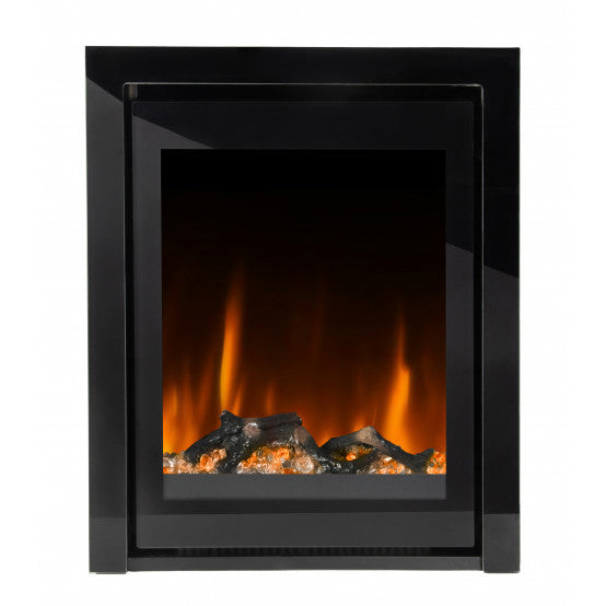 Ezee Glow Pulse Black Inset Electric Fire