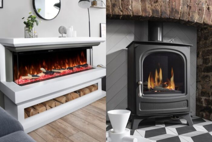 Electric fire vs gas fire