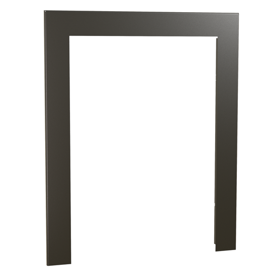 Arada i400 60mm 3-Sided Trim Black - GR8 Fires product image