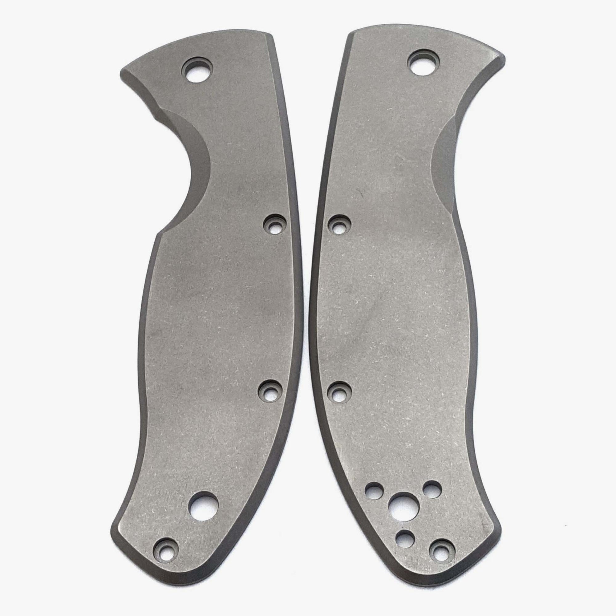 Titanium Scales for Spyderco Smock - Flytanium