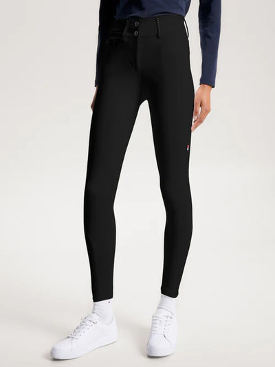 SKY Hilfiger Leggings Tommy Equestrian Style UK Full Thermo Grip – Tommy DESERT