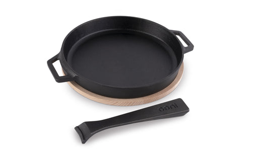  ooni Cast Iron Grizzler Plate - Griddle Cast Iron Pan - Cast  Iron Cookware with Removable Handle - Cast Iron Griddle - Pre-Seasoned Oven  Safe: Home & Kitchen