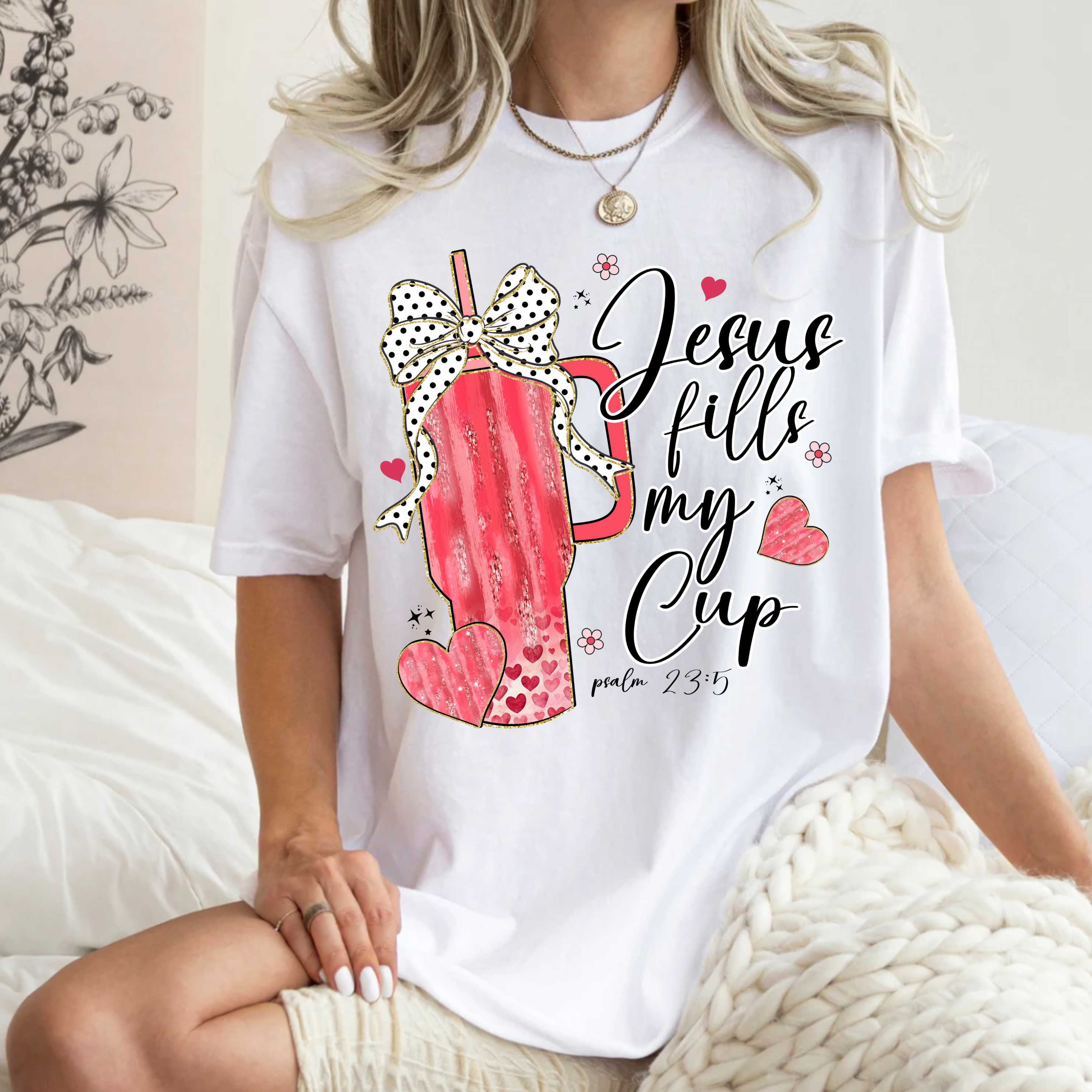 Jesus Fill My Stanley Tee