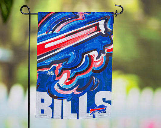 Atlanta Braves, Suede Garden Flag Justin Patten