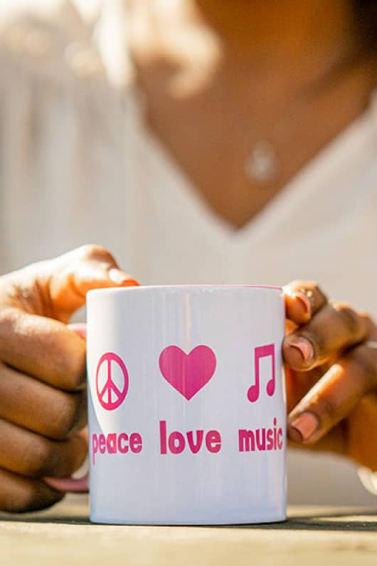 Shop Our Peace Love Music Home Decor