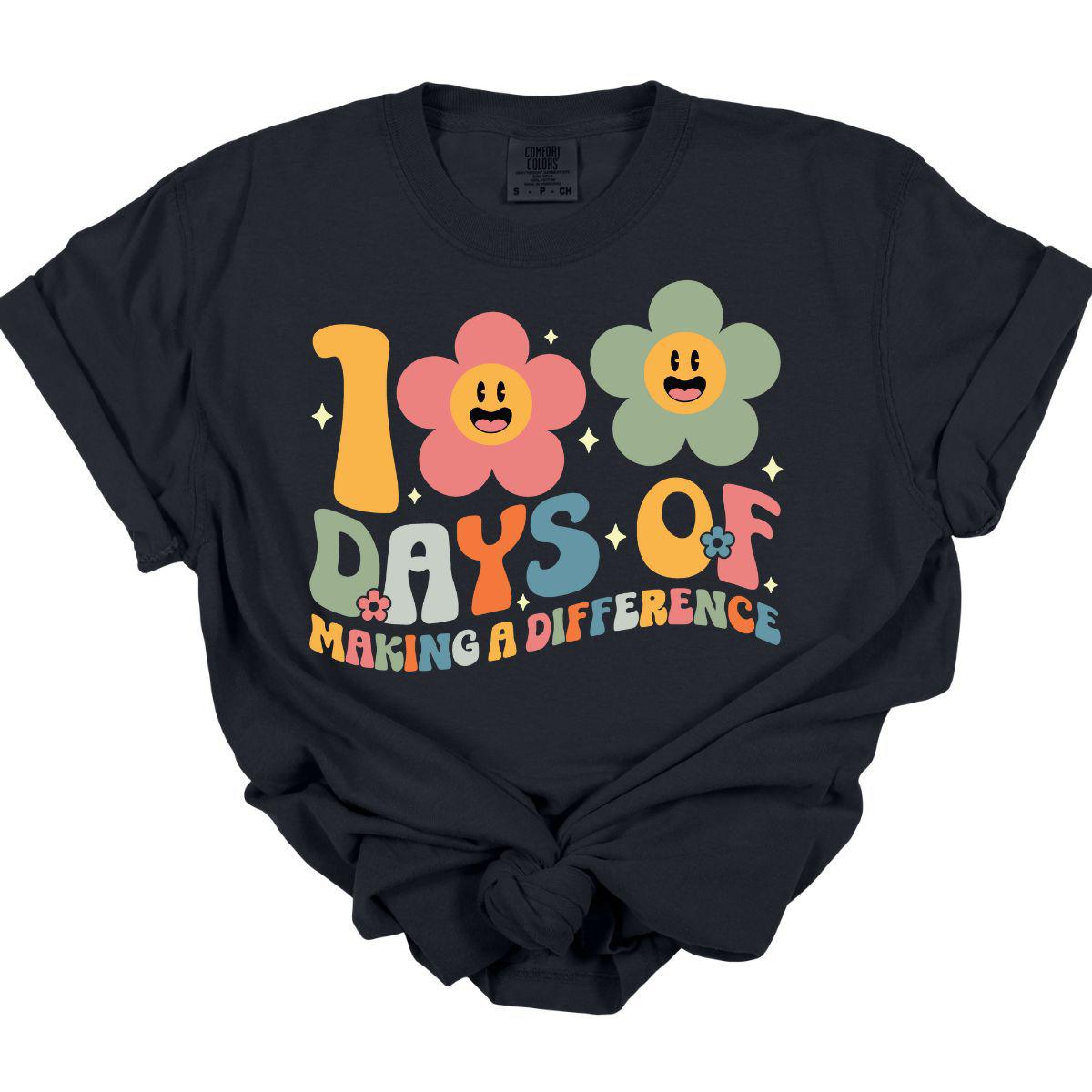 100 DAYS OF MAKING A DIFFERENCE - DTF TRANSFER