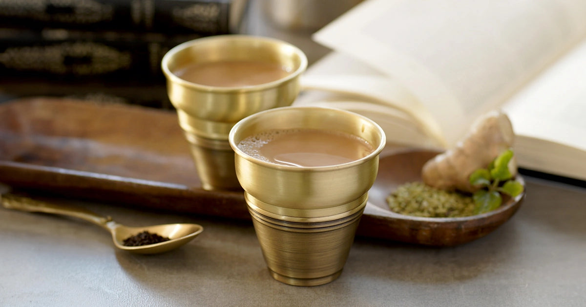 Brass Kulhad Tea Cup