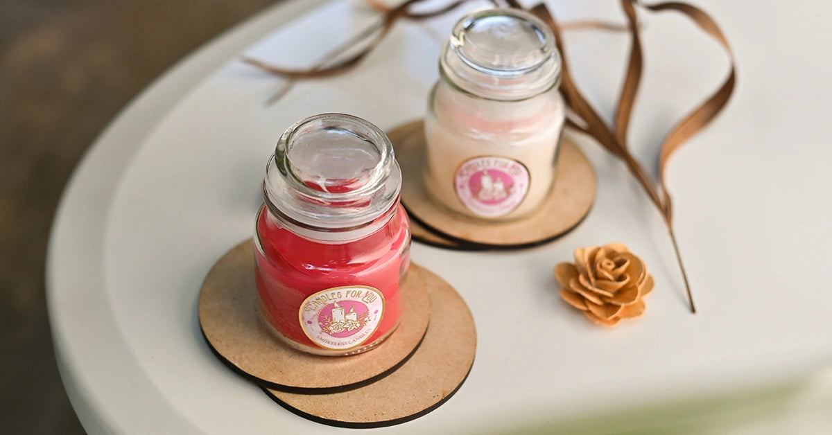 Swiss Rose Scented Candles