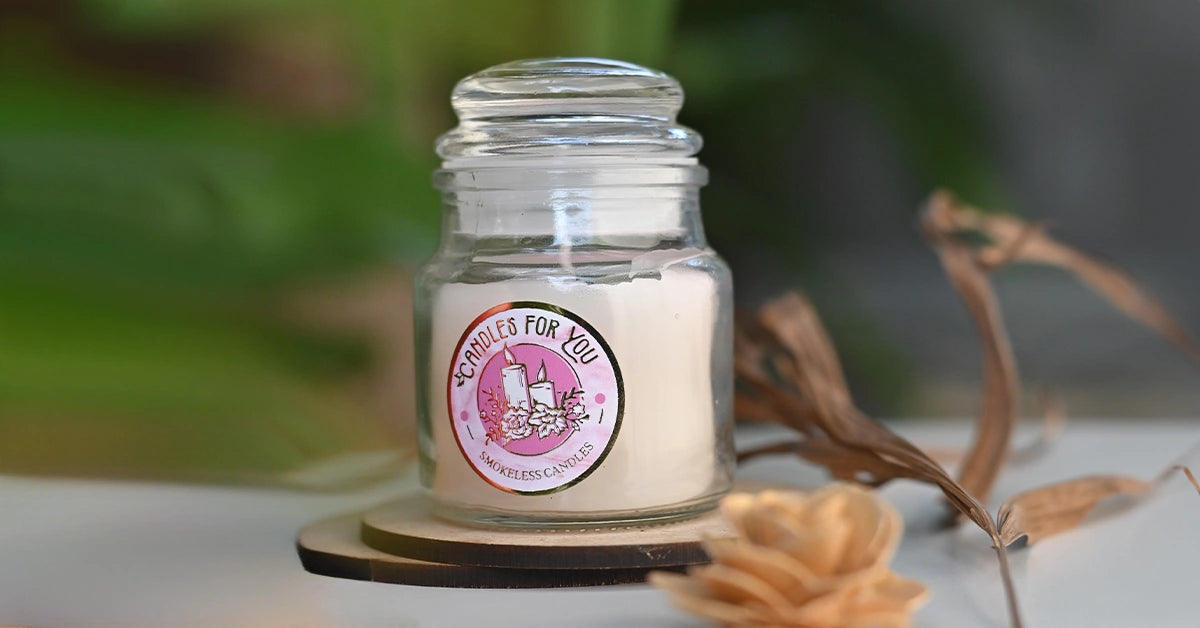 White Rose Romantic Scented Candles