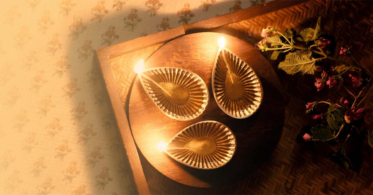 Brass Diya for Ram mandir celebration