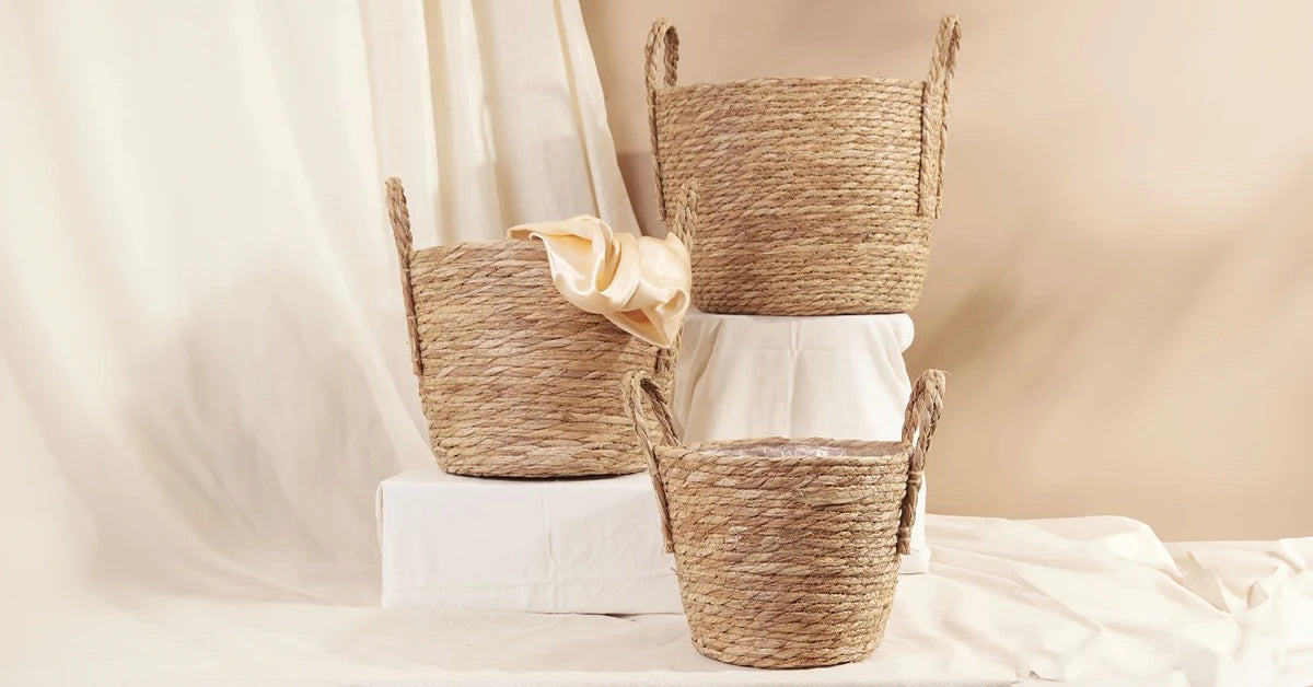 Jute Laundry Basket