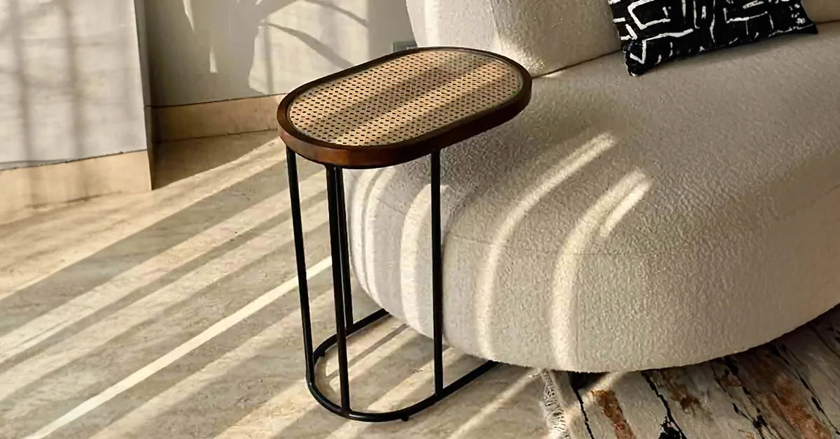 rattan c table